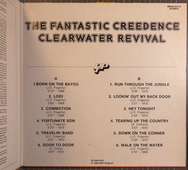 Creedence Clearwater Revival : The Fantastic Creedence Clearwater Revival (LP, Comp)