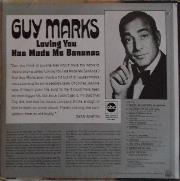 Guy Marks : Loving You Has Made Me Bananas (LP, Album)