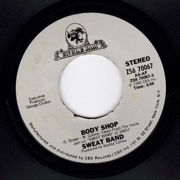 Sweat Band : Body Shop (7", Single)