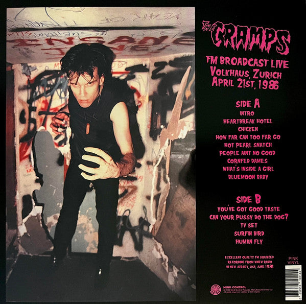 The Cramps : Hot Pearl Radio Broadcast (LP, Ltd, RE, Unofficial, Pin)