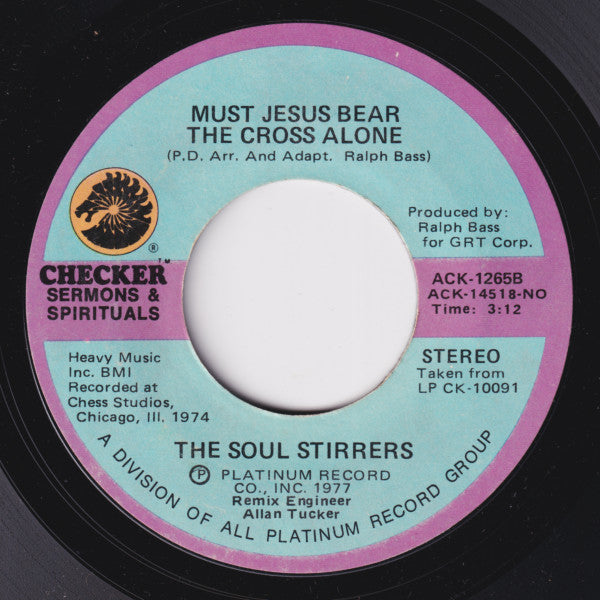 The Soul Stirrers : Christ Is All (7")