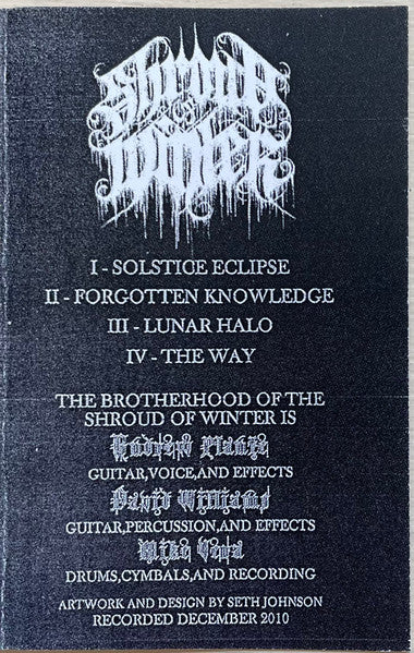 Shroud Of Winter : Solstice Eclipse (Cass, Ltd)