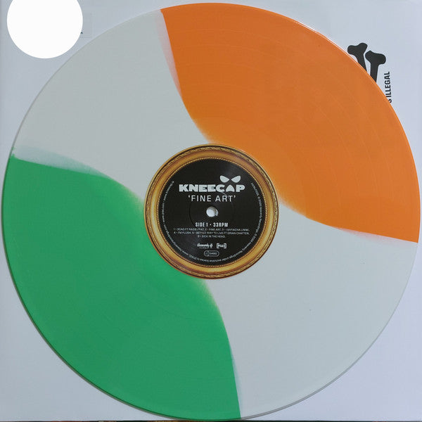 Kneecap (2) : Fine Art (LP, Album, Ltd, Tri)