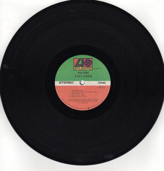 Raven (6) : Stay Hard (LP, Album)