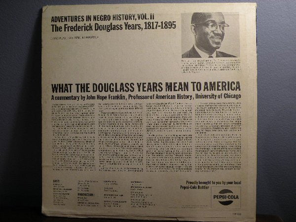 John Hope Franklin : Adventures In Negro History Vol. 2 (LP, Mono)