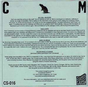 Celebrity Murders : The Island Of Man Eating Rats (7", S/Sided, W/Lbl, Yel)