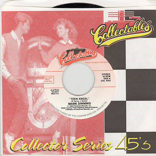Mark Dinning / Ray Peterson : Teen Angel / Corinne Corinna (7", Single, RE)