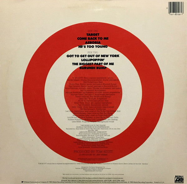 Tom Scott : Target (LP, Album, SP )