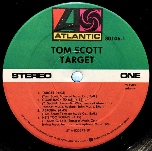 Tom Scott : Target (LP, Album, SP )