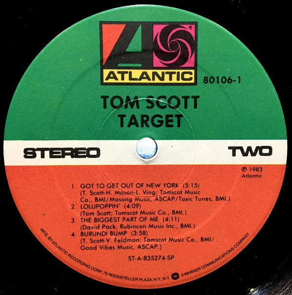Tom Scott : Target (LP, Album, SP )
