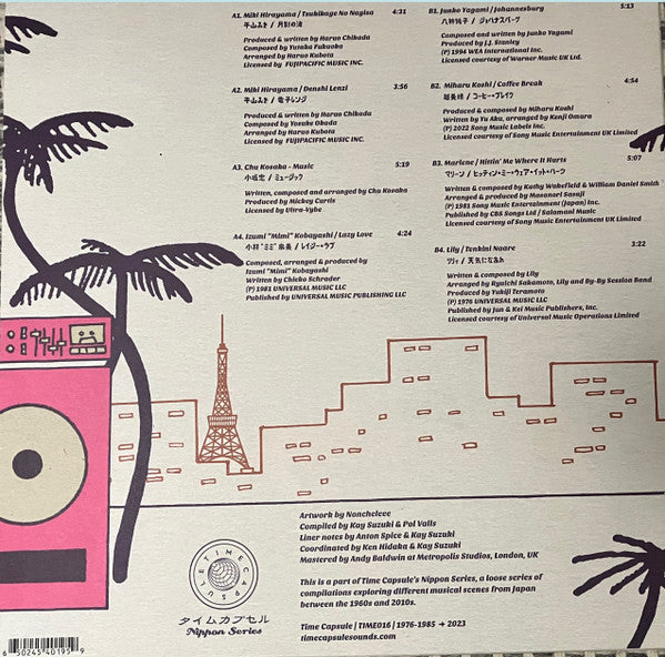Various : Tokyo Riddim 1976​-​1985 (LP, Comp)