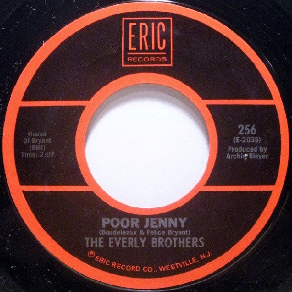 The Everly Brothers* : Wake Up Little Susie / Poor Jenny (7")