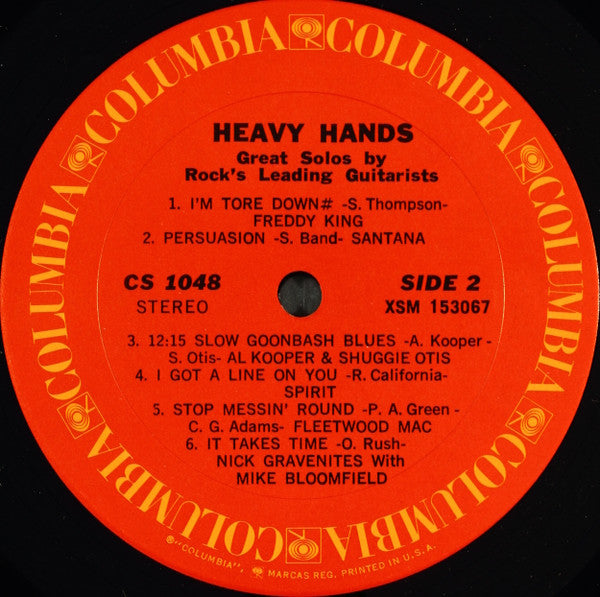 Various : Heavy Hands (LP, Comp, San)