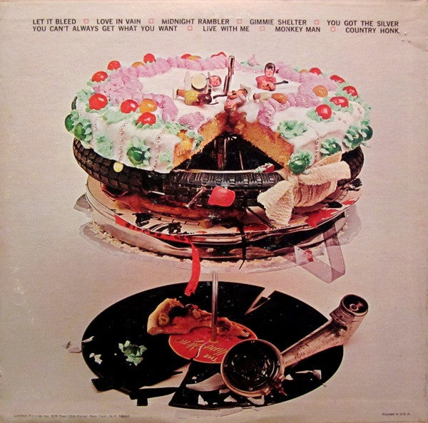 The Rolling Stones : Let It Bleed (LP, Album, Pit)