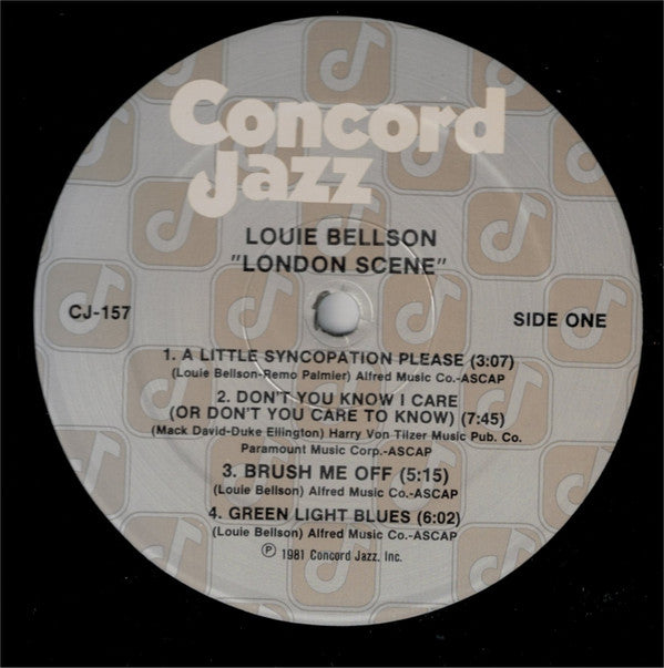 Louie Bellson Big Band : London Scene (LP, Album)