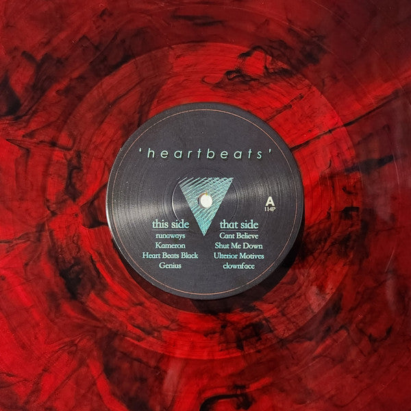 Mirror Kisses : Heartbeats (LP, Album, Red)