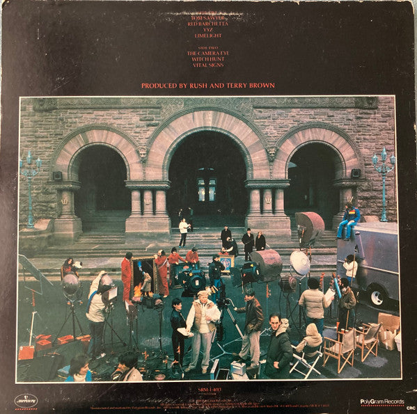 Rush : Moving Pictures (LP, Album, Club, CRC)