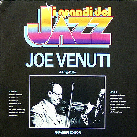 Joe Venuti : Joe Venuti (LP, Comp, Mono)