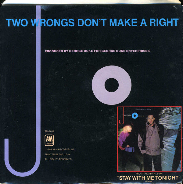 Jeffrey Osborne : We're Going All The Way (7", Single, Pit)