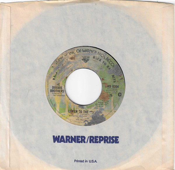The Doobie Brothers : Long Train Runnin' / Listen To The Music (7", RE, Jac)