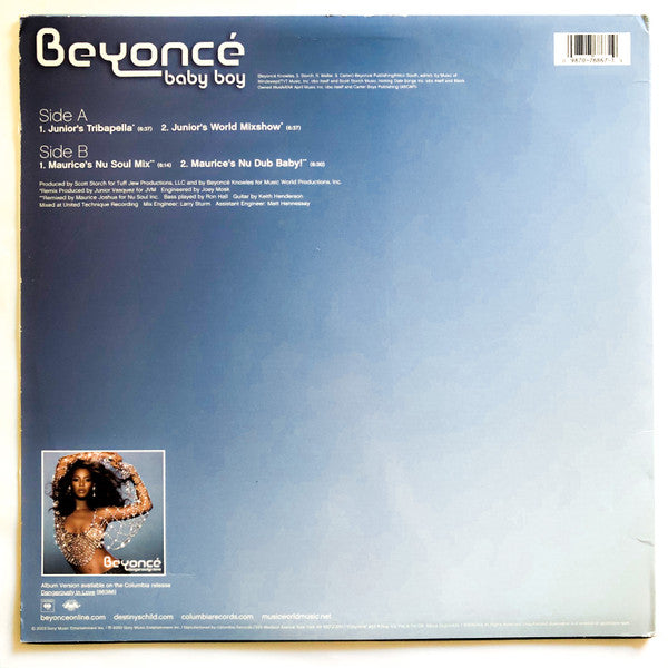 Beyoncé : Baby Boy (Dance Mixes)   (12")