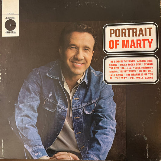 Marty Robbins : Portrait Of Marty (LP, Album, Ltd, RE)