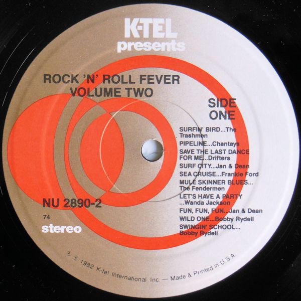 Various : Rock 'n Roll Fever Volume II (LP, Comp, 74 )