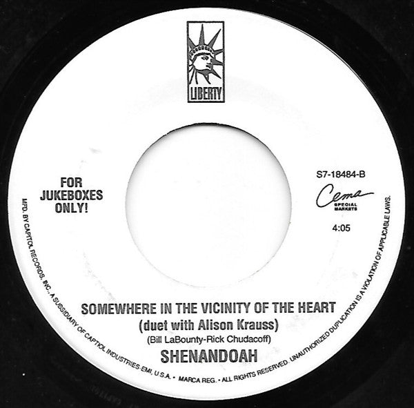 Shenandoah : Darned If I Don't (Danged If I Do) (7", Jukebox)