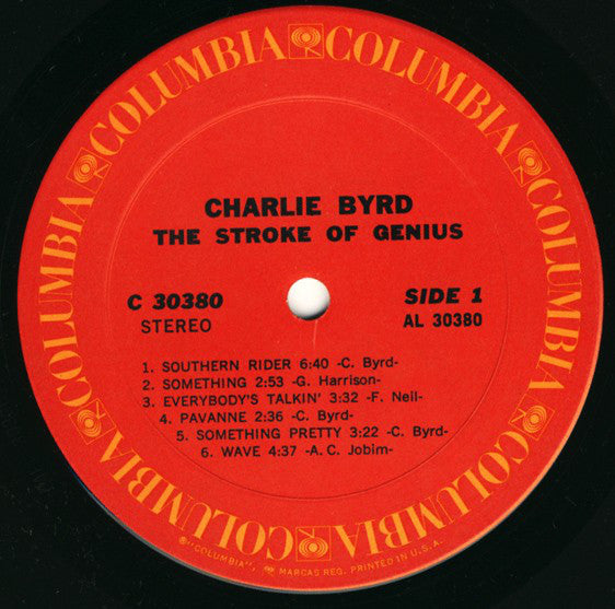 Charlie Byrd : The Stroke Of Genius (LP, Album)