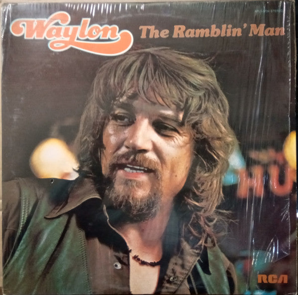 Waylon Jennings : Waylon The Ramblin' Man (LP, Album, Ind)