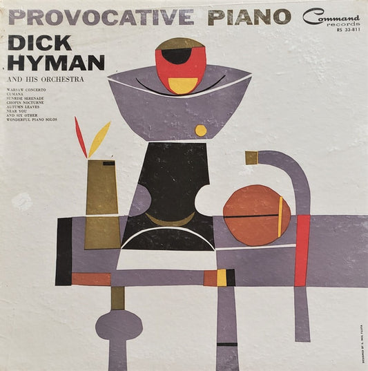 Dick Hyman And His Orchestra : Provocative Piano (LP, Album, Mono)