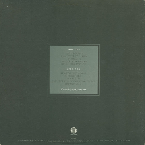 Eagles : The Long Run (LP, Album, AR,)