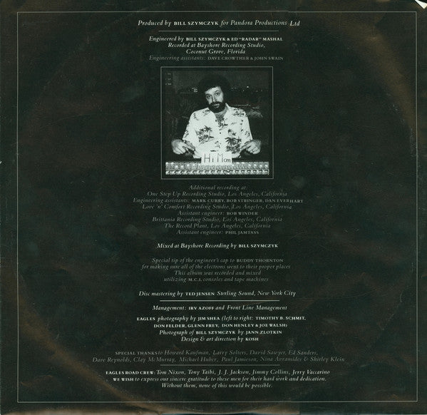 Eagles : The Long Run (LP, Album, AR,)