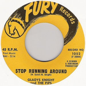 Gladys Knight And The Pips : Guess Who / Stop Running Around (7")