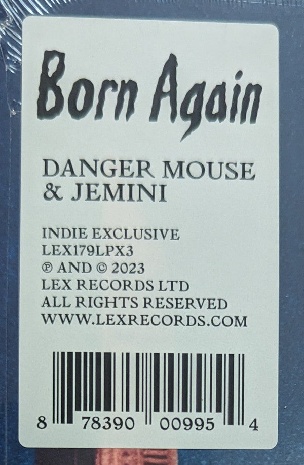Danger Mouse & Jemini* : Born Again (LP, Album, Blu)