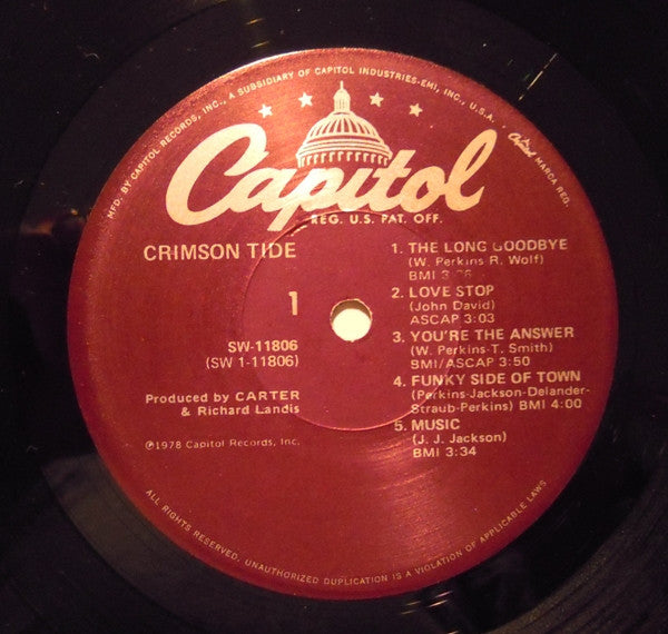 Crimson Tide : Crimson Tide (LP, Album)