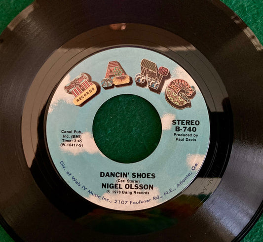 Nigel Olsson : Dancin' Shoes / Living In A Fantasy (7", Single, San)