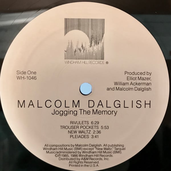 Malcolm Dalglish : Jogging The Memory (LP, Album, All)