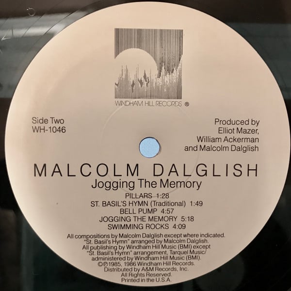 Malcolm Dalglish : Jogging The Memory (LP, Album, All)