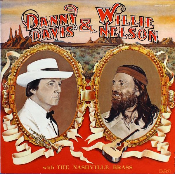 Danny Davis (4) & Willie Nelson With The Nashville Brass : Danny Davis & Willie Nelson With The Nashville Brass (LP, Album, Ind)