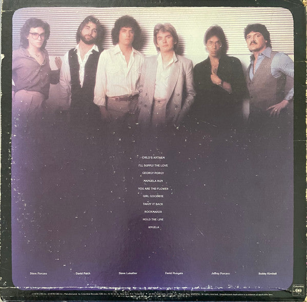 Toto : Toto  (LP, Album, Pit)