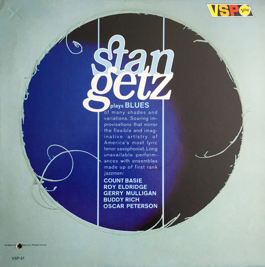 Stan Getz : Stan Getz Blues (LP, Comp)