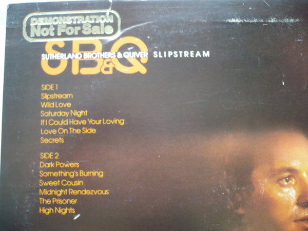Sutherland Brothers & Quiver : Slipstream (LP, Album, Promo)