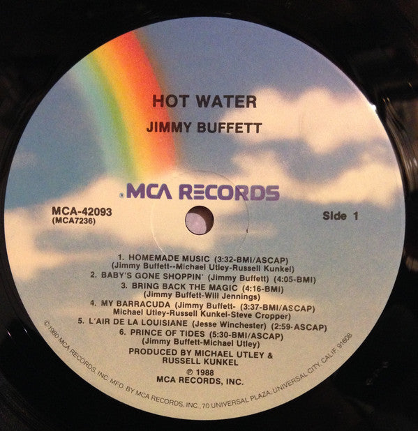 Jimmy Buffett : Hot Water (LP, Album)
