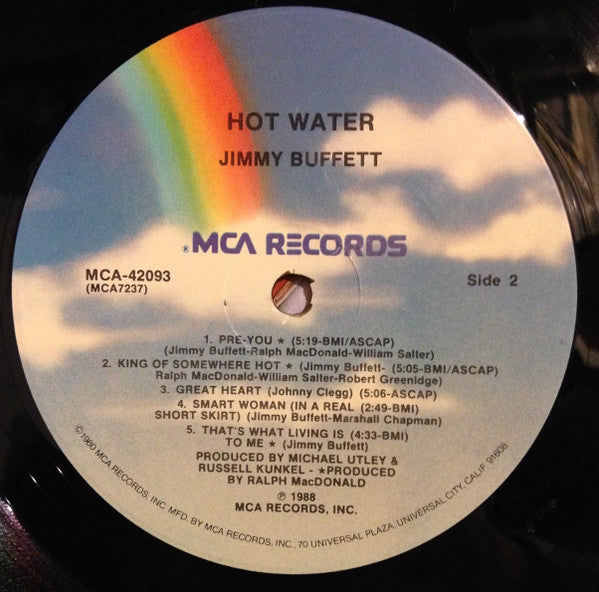 Jimmy Buffett : Hot Water (LP, Album)