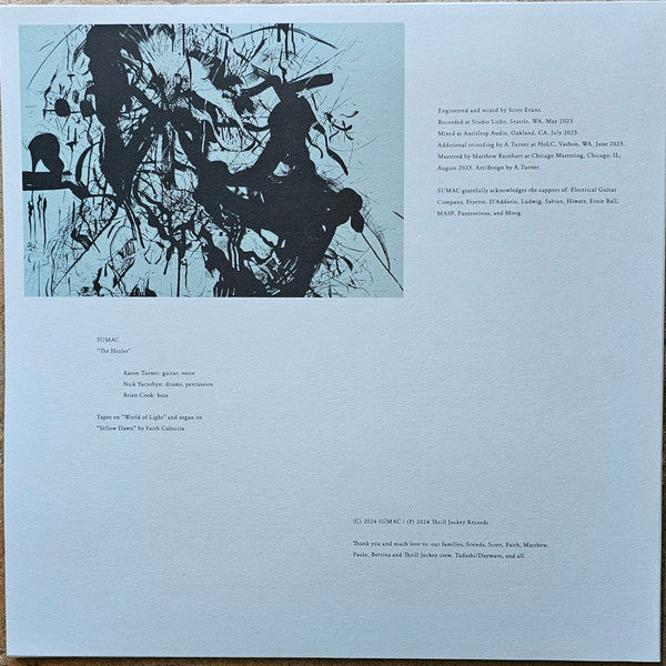 Sumac : The Healer (2xLP, Album, Whi)