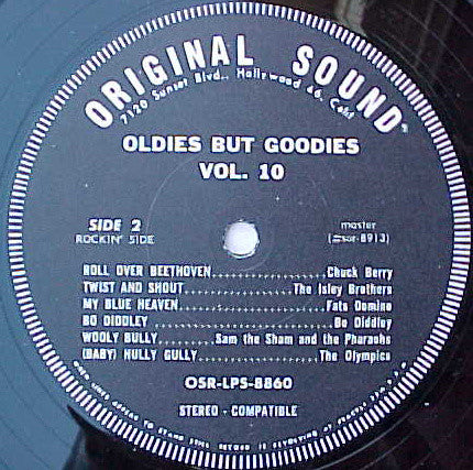 Various : Oldies But Goodies, Vol. 10 (LP, Comp)