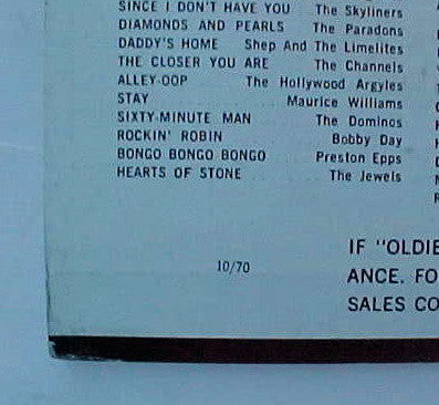 Various : Oldies But Goodies, Vol. 10 (LP, Comp)