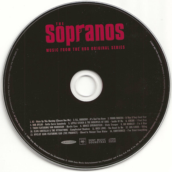 Various : The Sopranos (Music From The HBO Original Series) (CD, Comp)