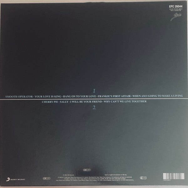 Sade : Diamond Life (LP, Album, RE, RM, Hal)